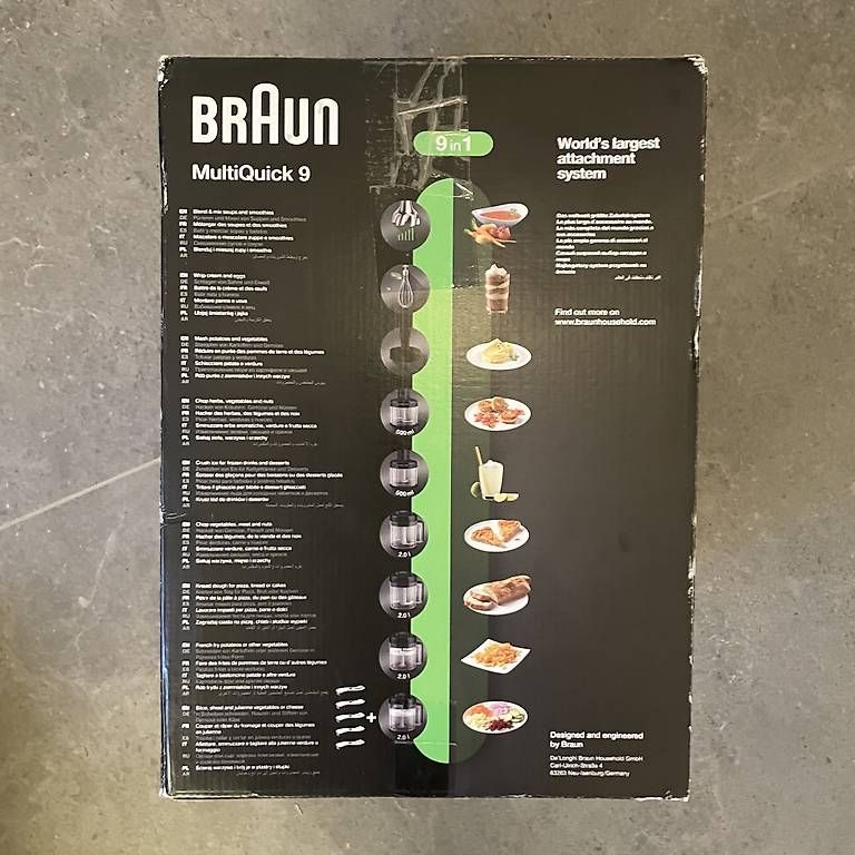 Küchengeräte: Braun MultiQuick 9  – Neu und originalverpackt aus Avenches von joe_vwt6 4