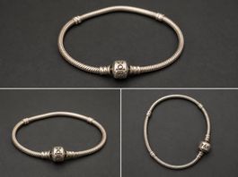 Pandora Moments Schlangenarmband  925 Sterling Silber