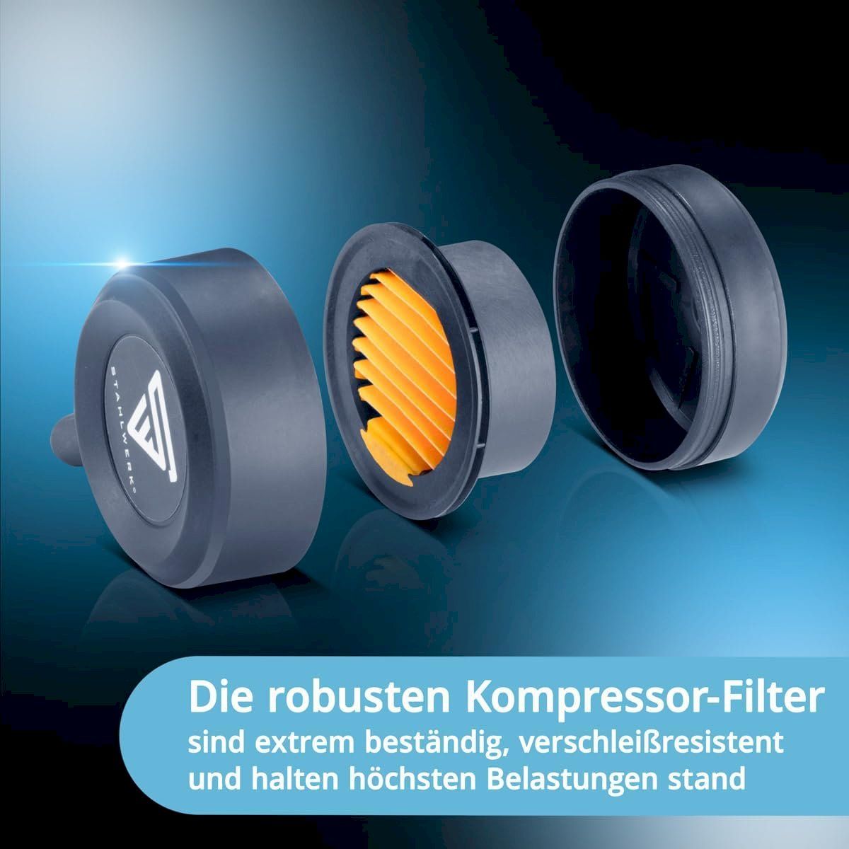 Compressori: STAHLWERK ST-1510 Pro Kompressor 10 bar – Nuovo e nell'imballaggio originale da Bottighofen venduto da zaap 7
