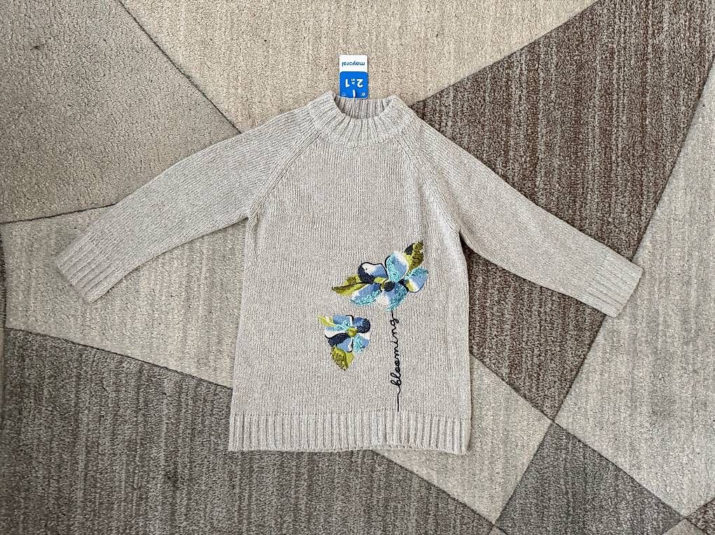 Mayoral Maglioni & Felpe: Set Maxoral Kleid und Pullover Gr.134 Neu – Nuovo e nell'imballaggio originale da Zürich venduto da makmakmak 2