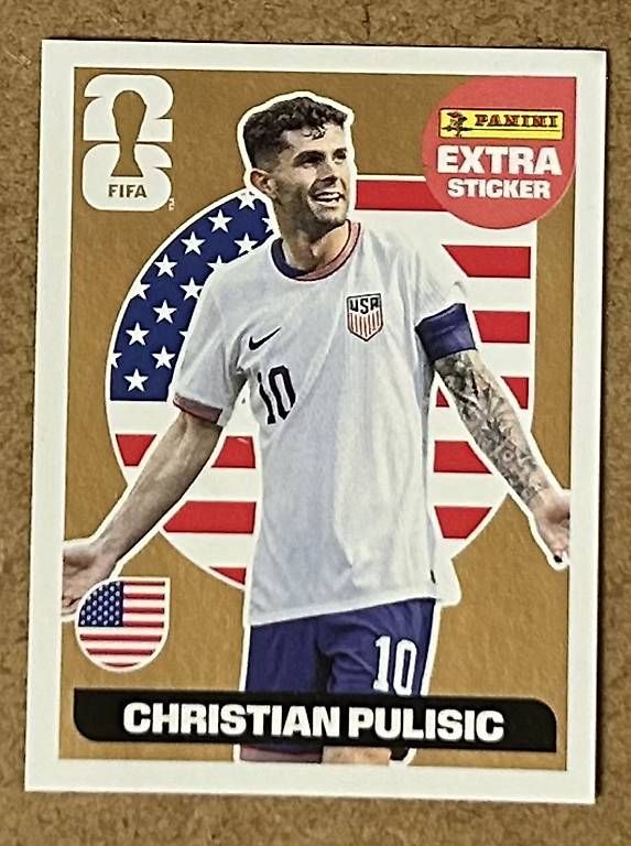 Panini Carte collezionabili: BRONZE Extra Sticker  Christian Pulisic – Nuovo (secondo la descrizione) da Regensdorf venduto da Maryjagne