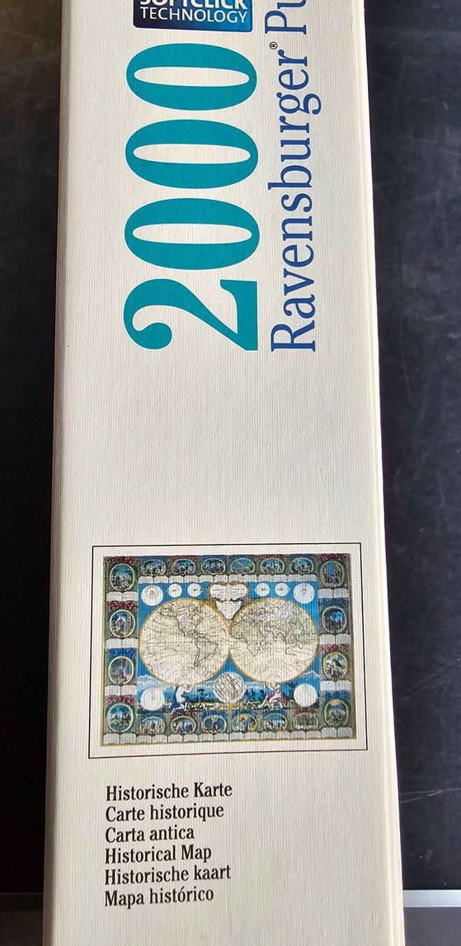 Ravensburger Puzzles: Puzzle Ravensburger 2000 Teile - Historische Karte – Gebraucht aus Altstätten SG von Carrybones 1