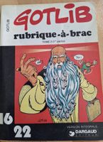 Gottlib Rubrique-à-Brac Tome 2 (1ère partie) BD Rare! (52)