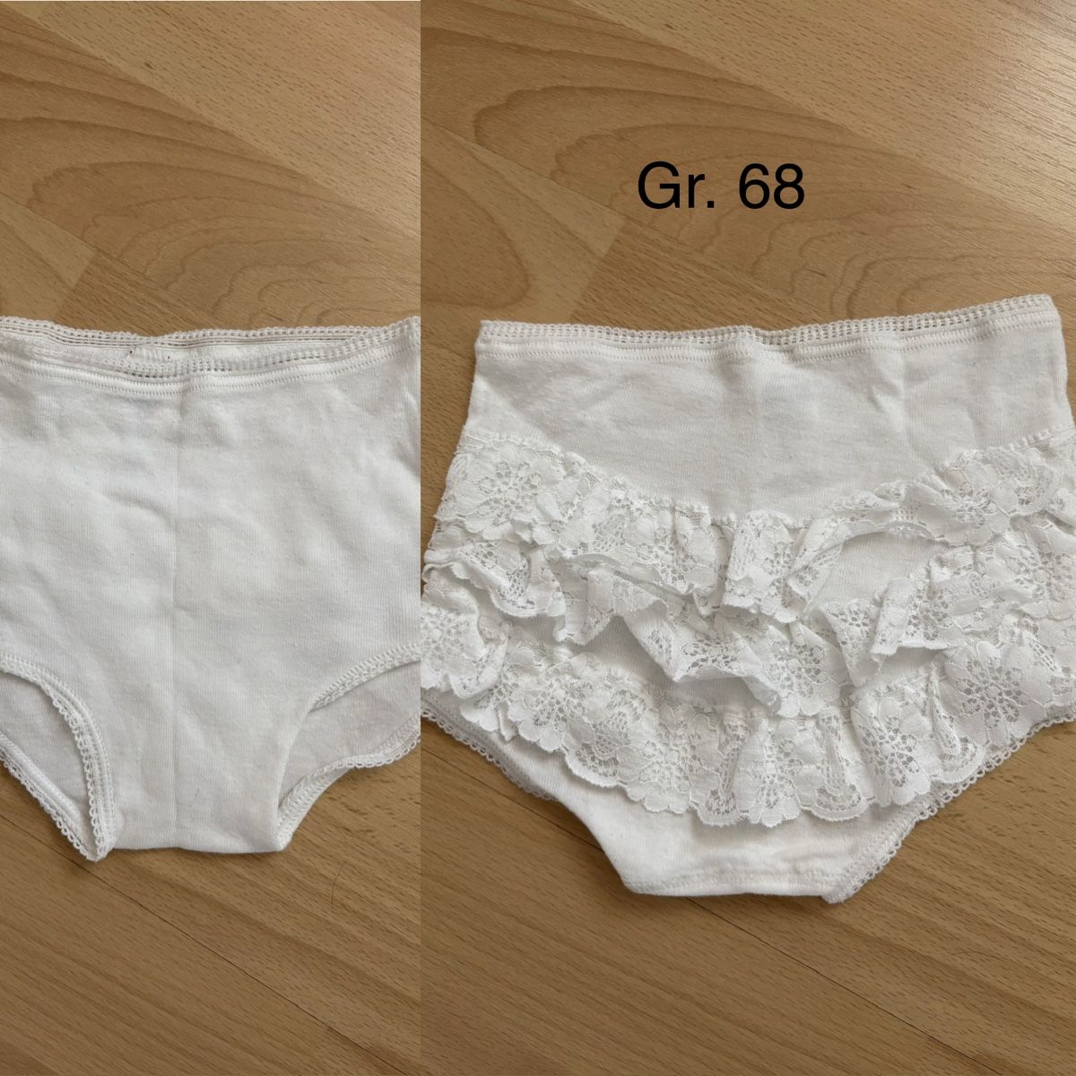Biancheria intima: Süsses Body + Unterhose mit Spitze, weiss, Gr. 68 – Usato da Meisterschwanden venduto da beauty26. 1