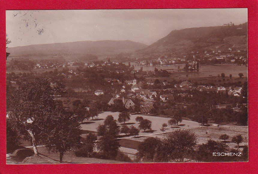 Ansichtskarten: AK ESCHENZ 1924 – Gebraucht aus Grüningen von Kartensammler