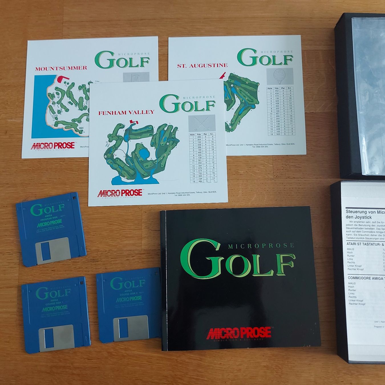 Spiele: Microprose Golf OVP Amiga – Gebraucht aus Aarau von Kaesekuchen2000 3