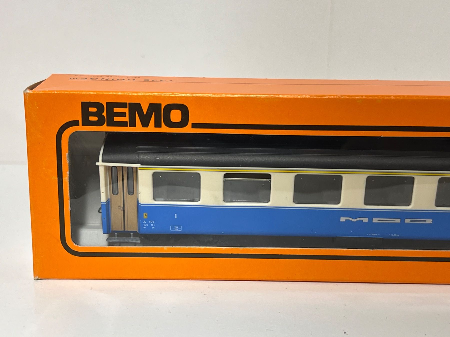 Bemo Modelleisenbahnen: Bemo 3292 MOB A 107 – Neu und originalverpackt aus Neuenhof von ludovicco 1
