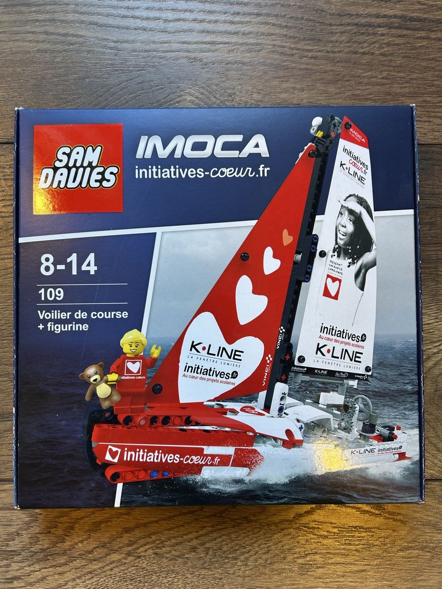 Lego Kit di costruzioni: Voilier de course LEGO Sam DAVIES – Nuovo e nell'imballaggio originale da Tavannes venduto da vin_9xfl