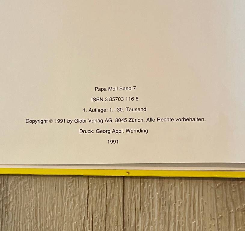 Bücher: Papa Moll Band 7 – Gebraucht aus Schwellbrunn von N_adine-92 2