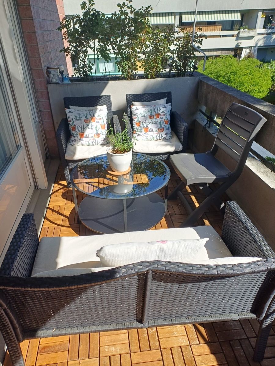 Set di tavolo e panche: Balkon/Garten Set – Usato da Reinach BL venduto da kor_s6mj