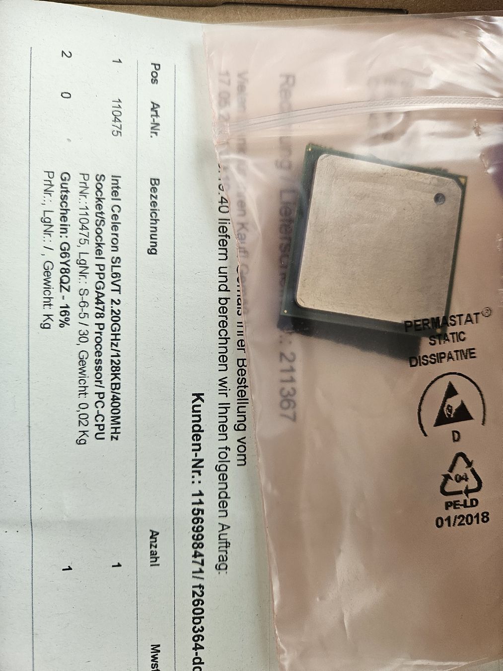 Componenti elettronici: 3 Prozessoren – Usato da Vaduz venduto da Simibimi 1