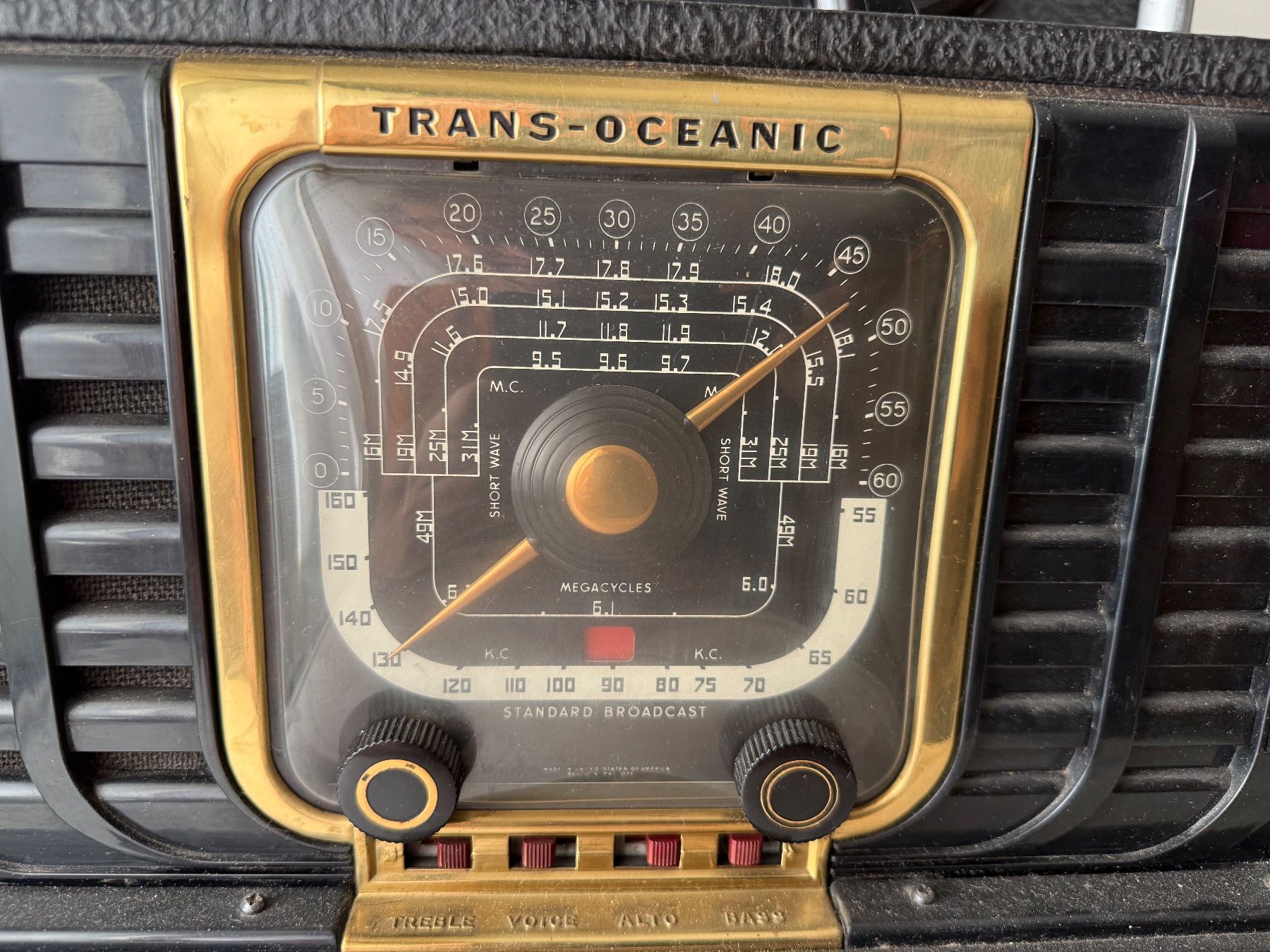 Radio: Antikes Zenith Trans- Oceanic Radio – Usato da Zwingen venduto da moje1 8