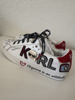 Sneakers Karl Lagerfeld Glitzer Nieten 36 NEU