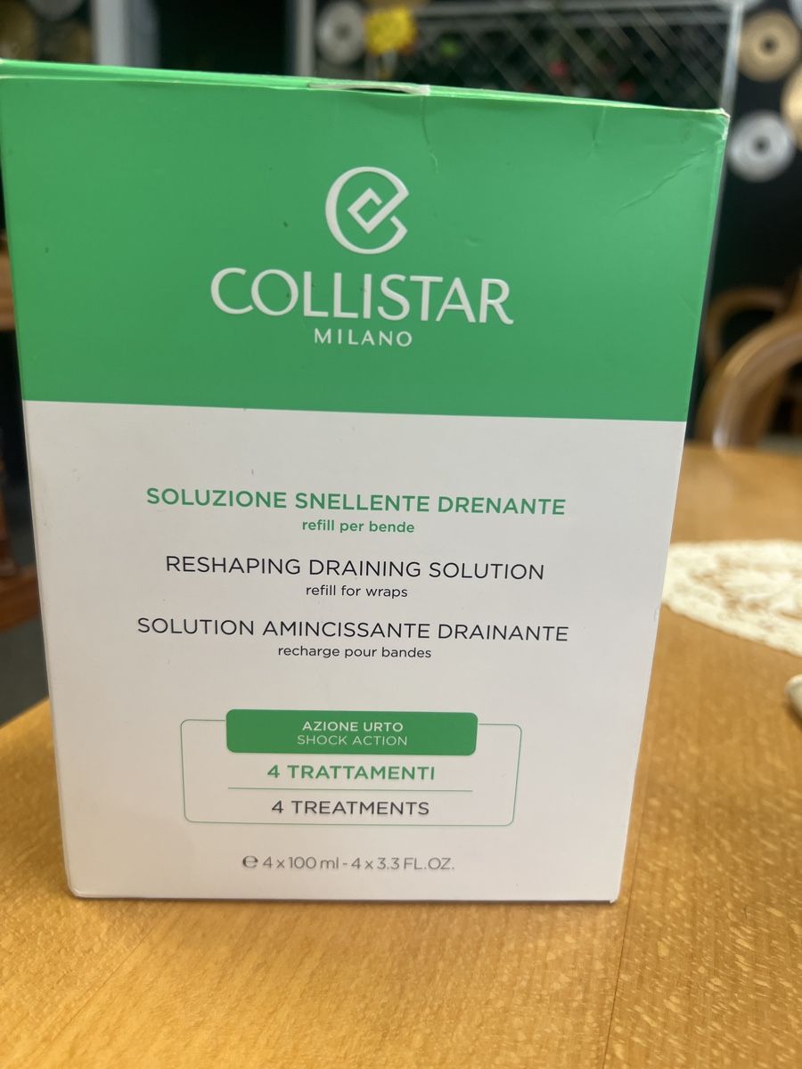 Lettini & sedie per cosmetici: Collistar Bodyforming Wickel Set Neu 4 Behandlungen – Nuovo (secondo la descrizione) da Rorschach venduto da TrendyDeals
