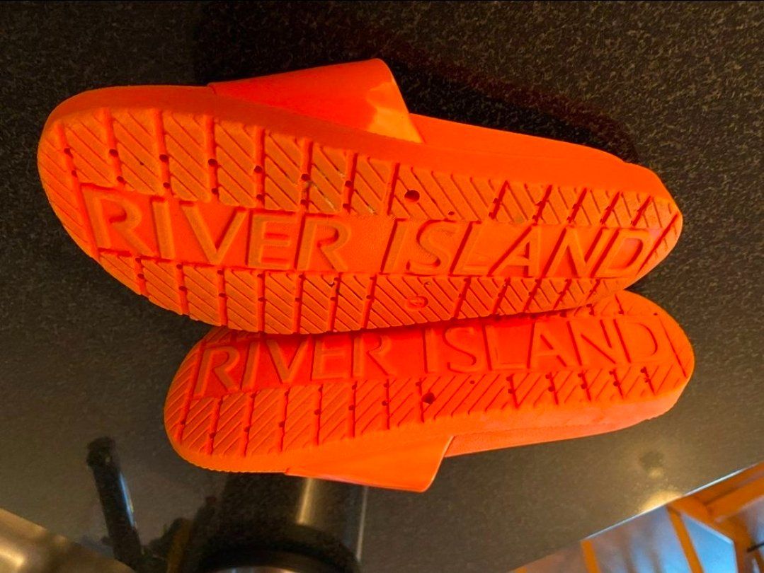 Scarpe da donna: River Island Pantolette flach orange G37 – Usato da Embrach venduto da georgiana 2