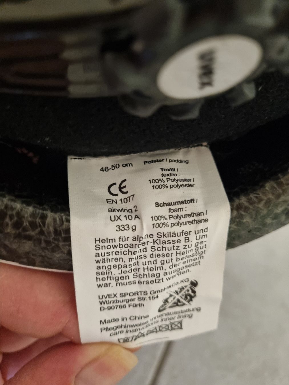 Uvex Helme: Kinder Skihelm Uvex 46-50cm – Gebraucht aus Unteriberg von ste_ruh 4