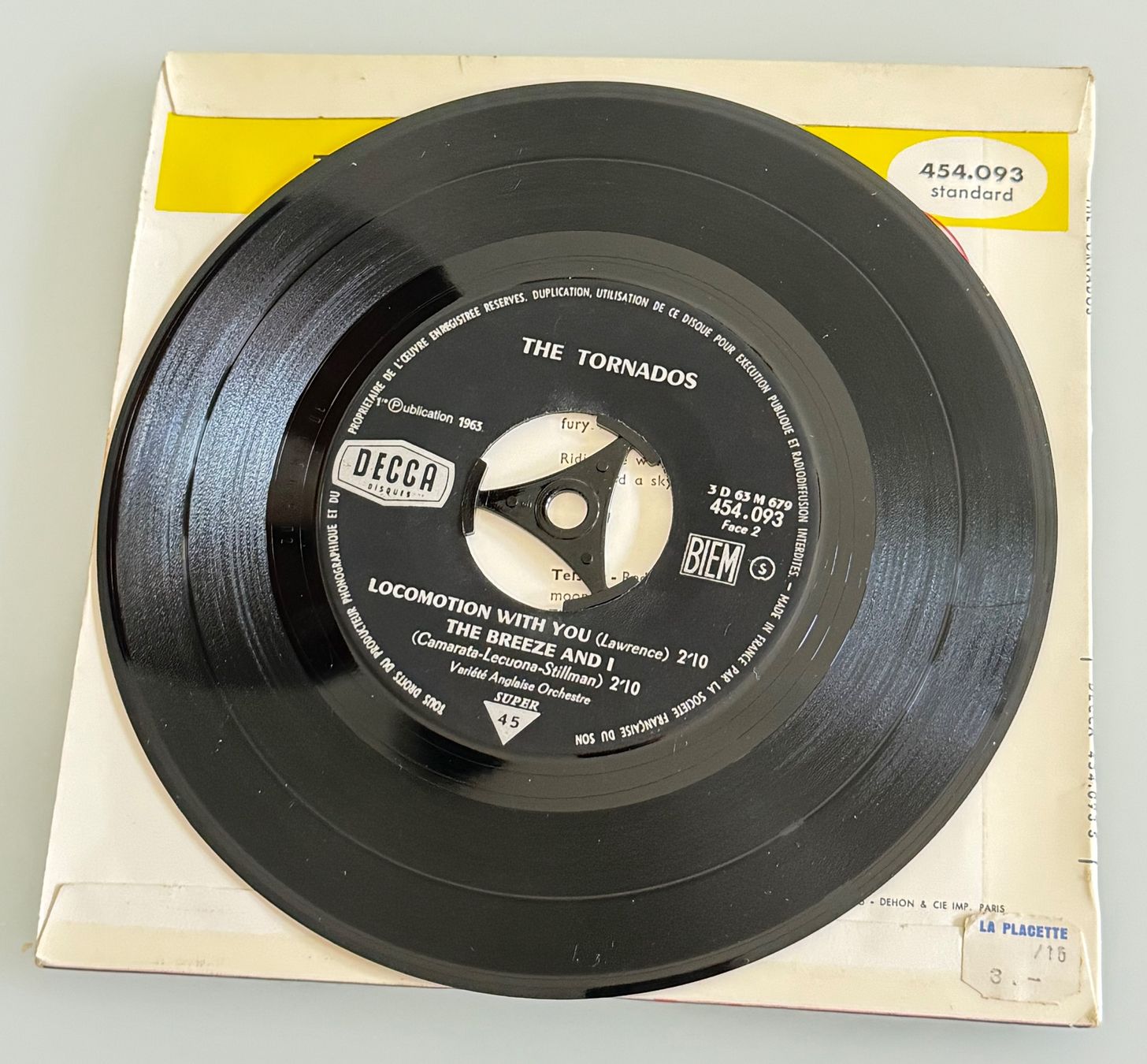 Schallplatten: The Tornados - Globe Trotter - EP 45T Decca – Gebraucht aus Denges von peumens 2