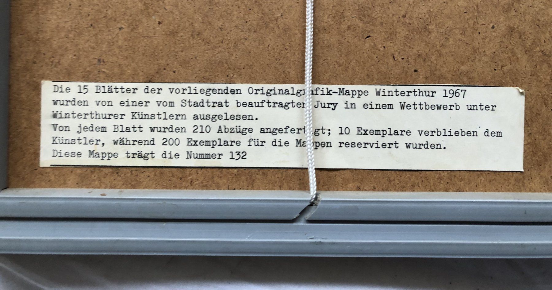 Dipinti: Eugen Eichenberger (1926-2015) - Aquatinta - Studentenumzug – Usato da Schaffhausen venduto da durruti 7