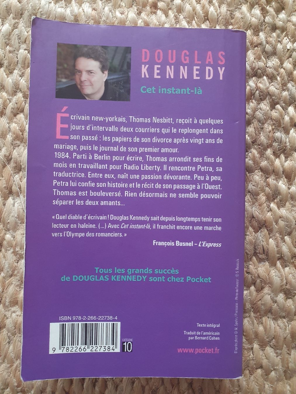 Bücher: Douglas Kennedy - Cet instant-là – Gebraucht aus Yverdon-les-Bains von somiou 1