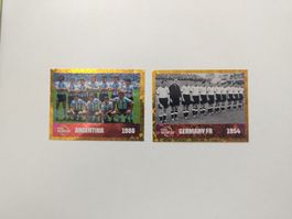 Panini Sammelkarten Fussball Weltmeisterschaft 