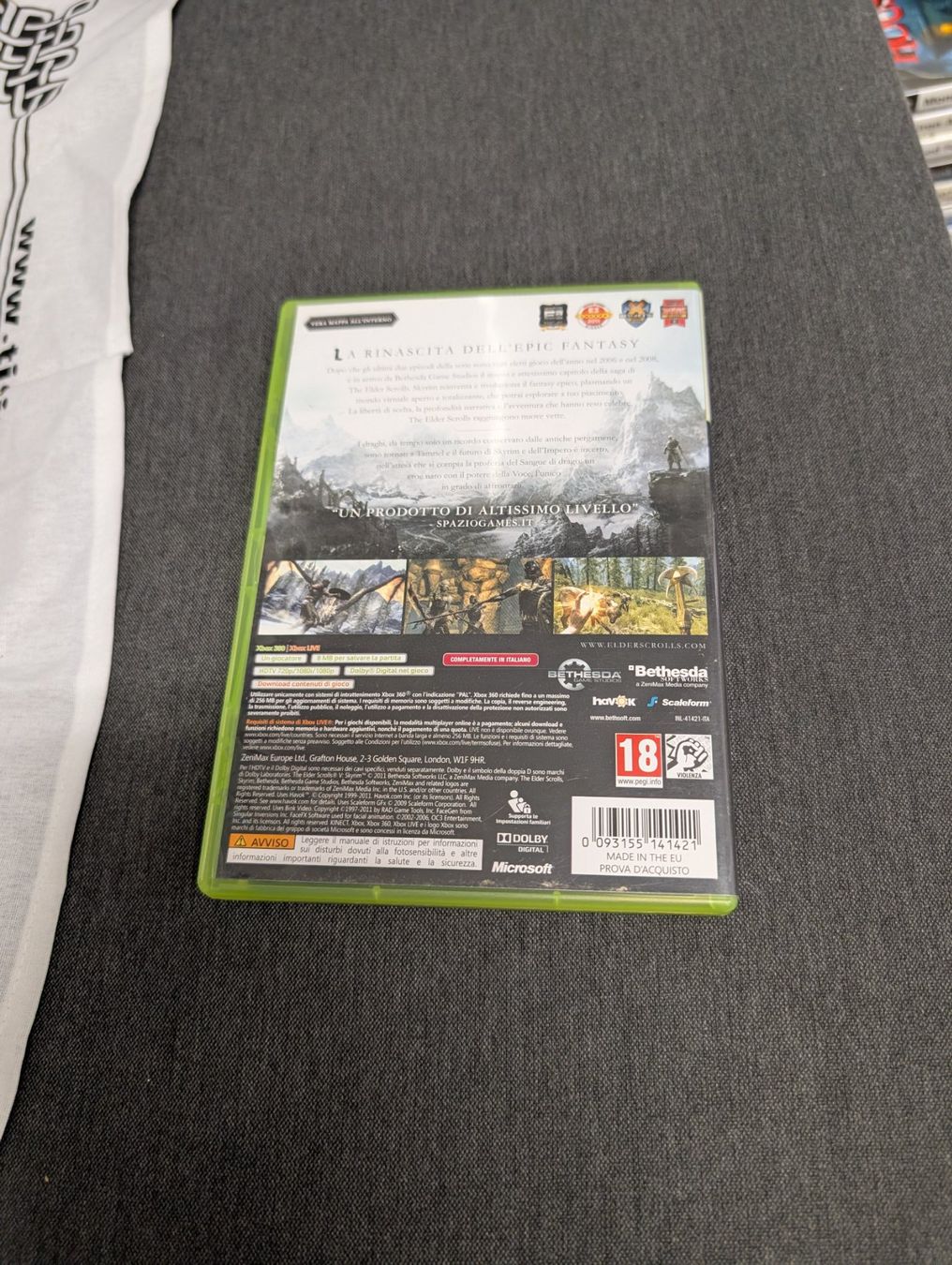 Spiele: The Elder scrolls Skyrim Microsoft Xbox 360 – Gebraucht aus Giubiasco von Ticinerd 1