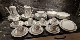 Kaffeegeschirr Winterling Rösslau Bavaria, Vintage, Top!