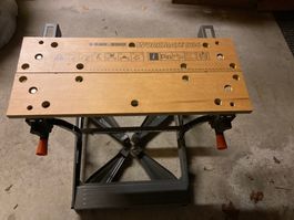 Black&Decker Workmate 536: mobile zusammenklappbare Werkbank