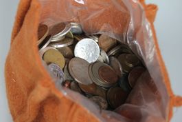 1,5 kg Weltmünzen im Lot