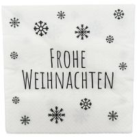 Papier Servietten " Frohe Weihnachten " 20er Set