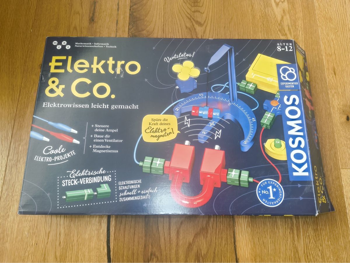 Kit di costruzioni: Kosmos Elektro & Co. Experimentierkasten - neuwertig  – Nuovo (secondo la descrizione) da Untereggen venduto da bri_6kr8