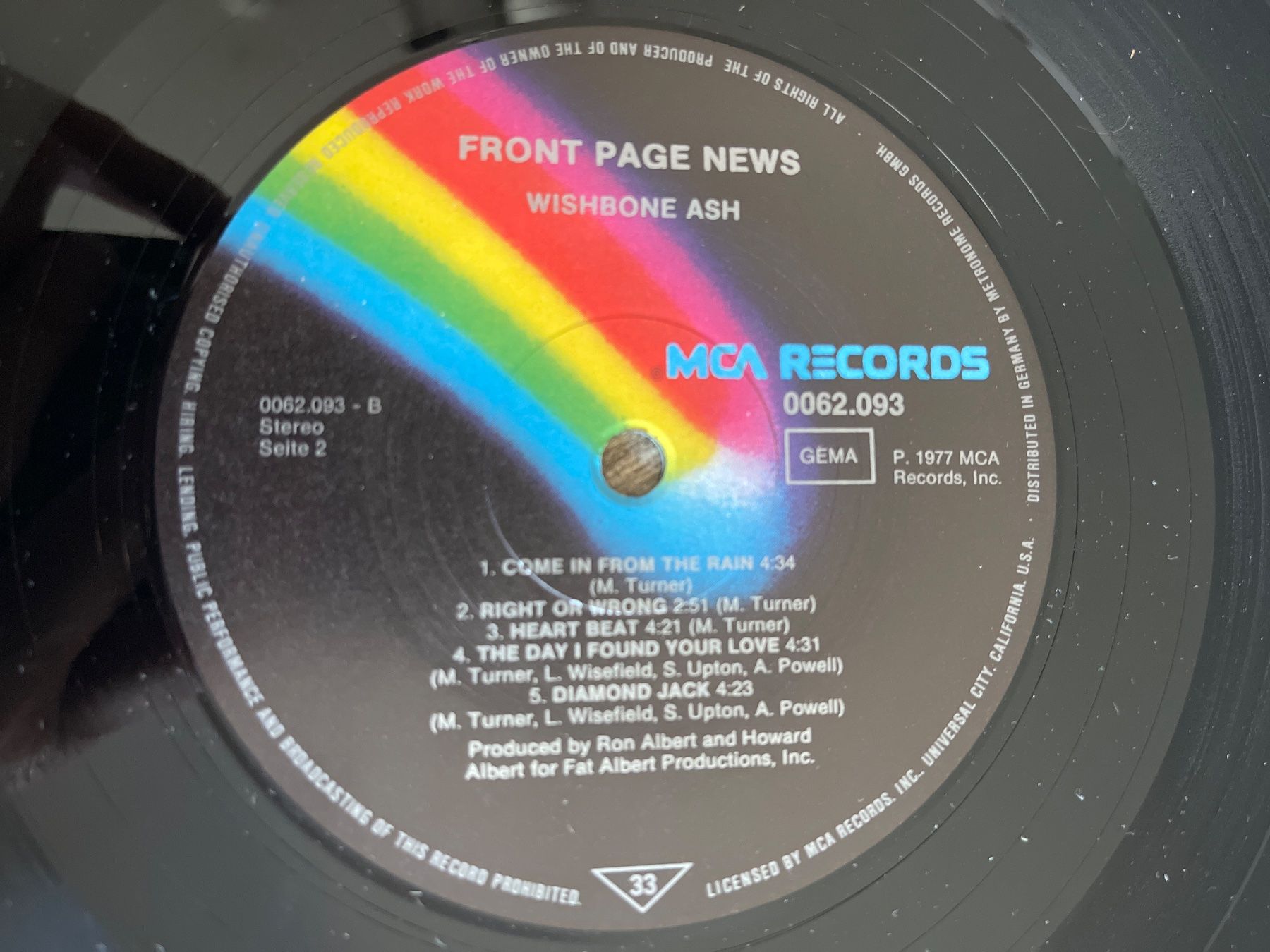 Dischi in vinile: S126/Wishbone Ash - Front Page News – Usato da Frutigen venduto da Philippe_jsp 2