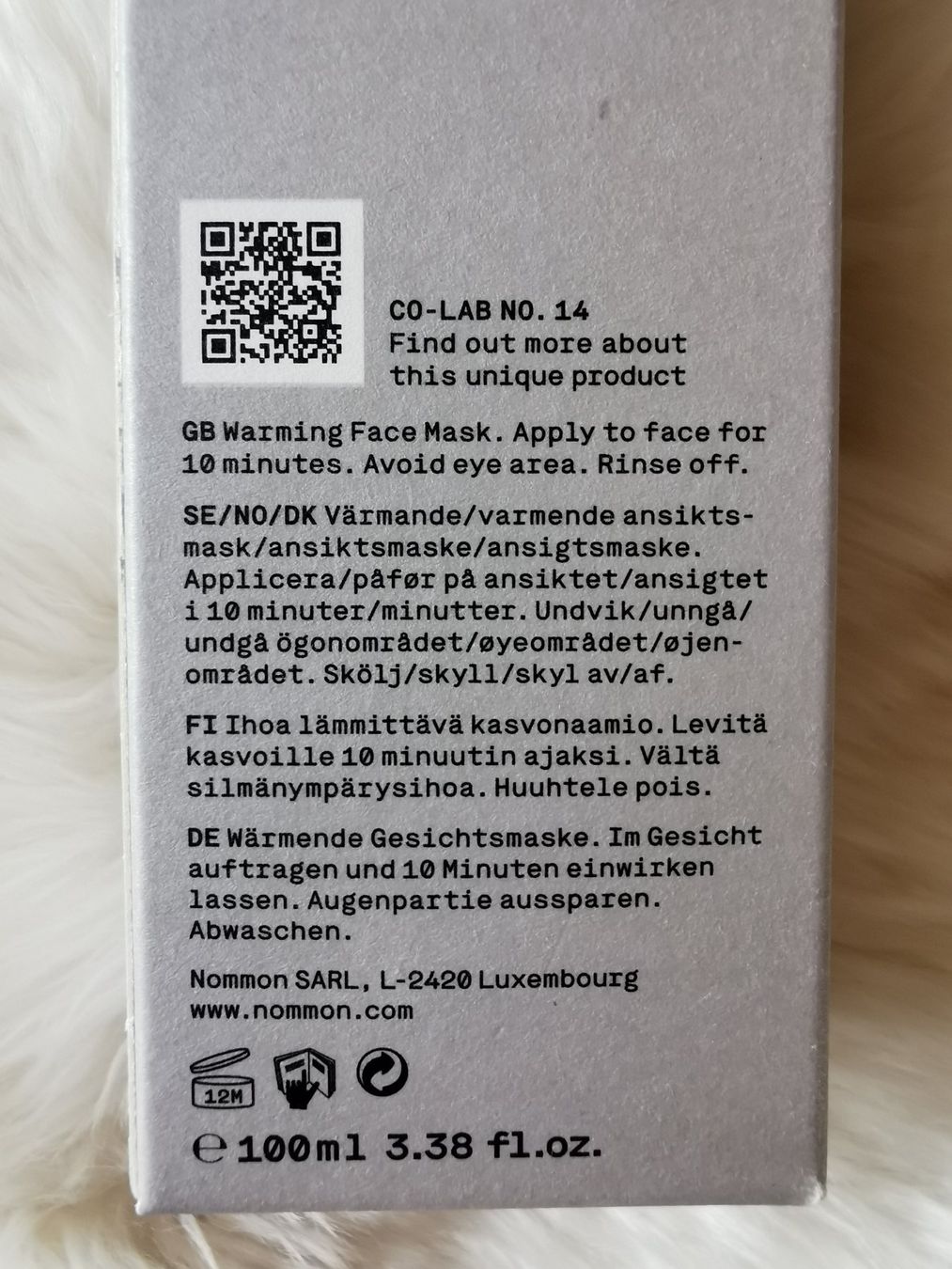 Cura del viso: Nommon Thermal Mango Mask (OVP) – Nuovo e nell'imballaggio originale da Stäfa venduto da flamingo_17 2
