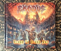 Exodus - Blood In Blood Out, USA Trash Metal CD Album 2014