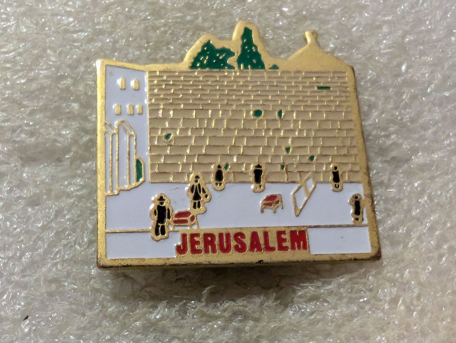 Plaketten & Abzeichen: Ansteckpin 171: Jerusalem – Gebraucht aus Oppligen von Pin-Fall-Shop