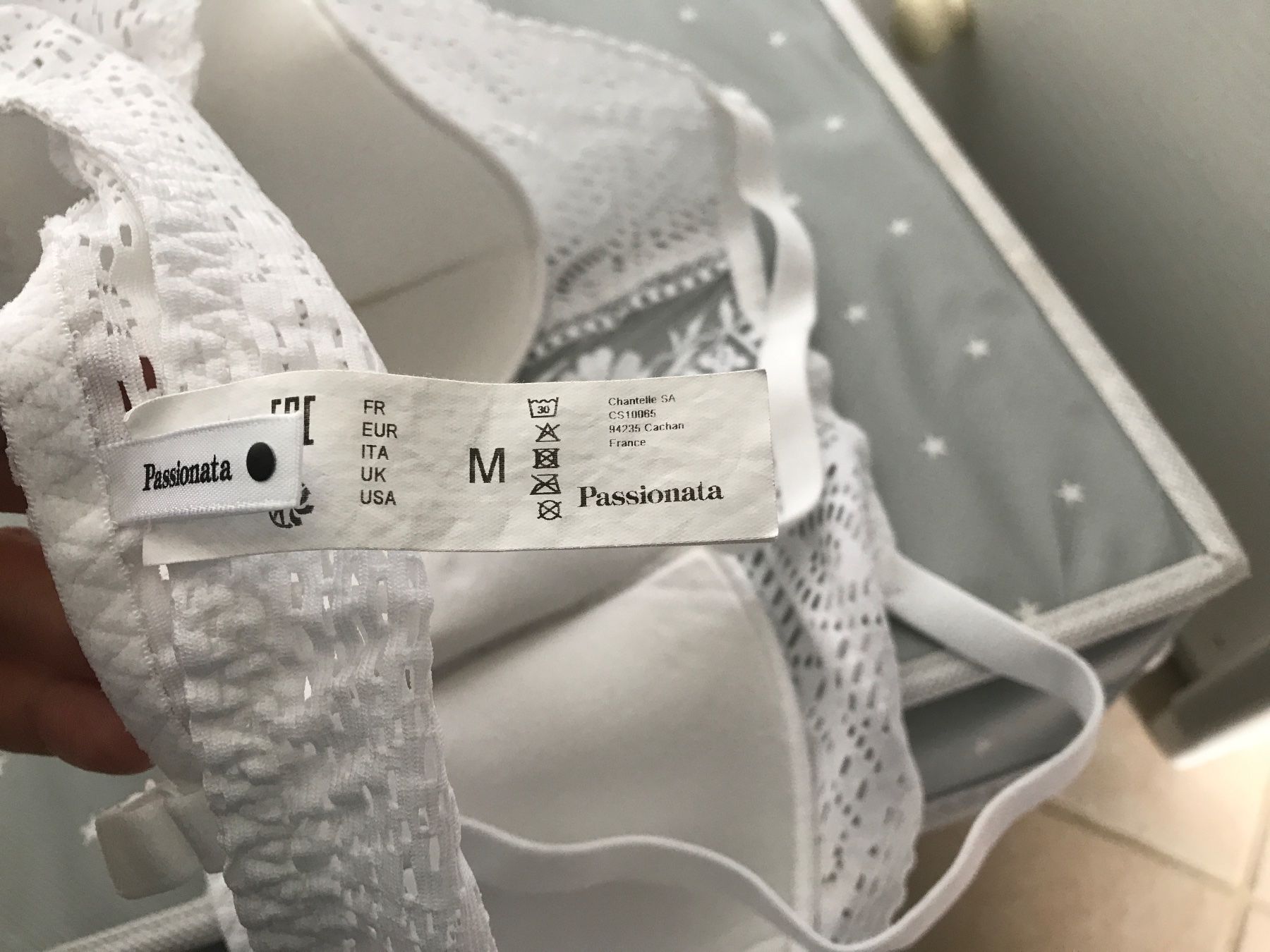 Altra biancheria intima: PASSIONATA Bralette in Weiß M – Nuovo (secondo la descrizione) da Glattfelden venduto da Danshari 3