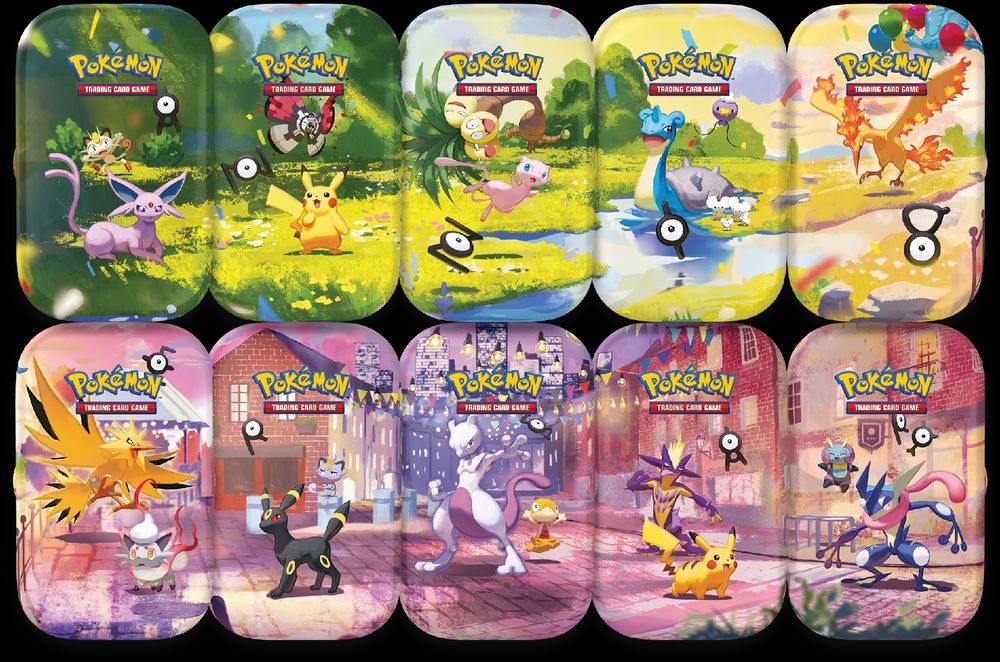 Pokémon 30th Celebration Mini Tin Display – Deutsch (Neu und ...