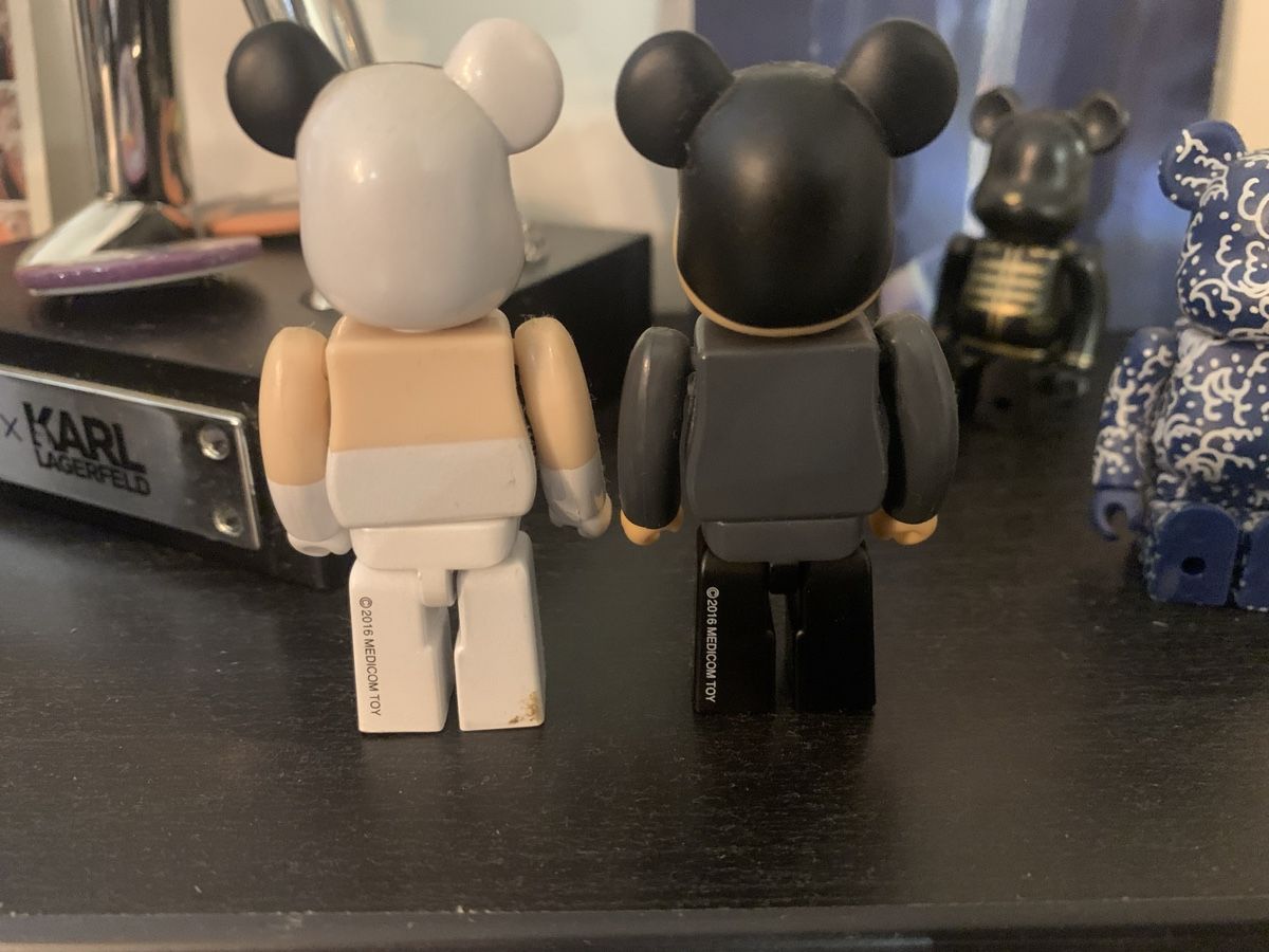 Medicom Toy Statuette: BEARBRICK Groom and Bride 100% – Usato da Genthod venduto da Lou_Jin 3