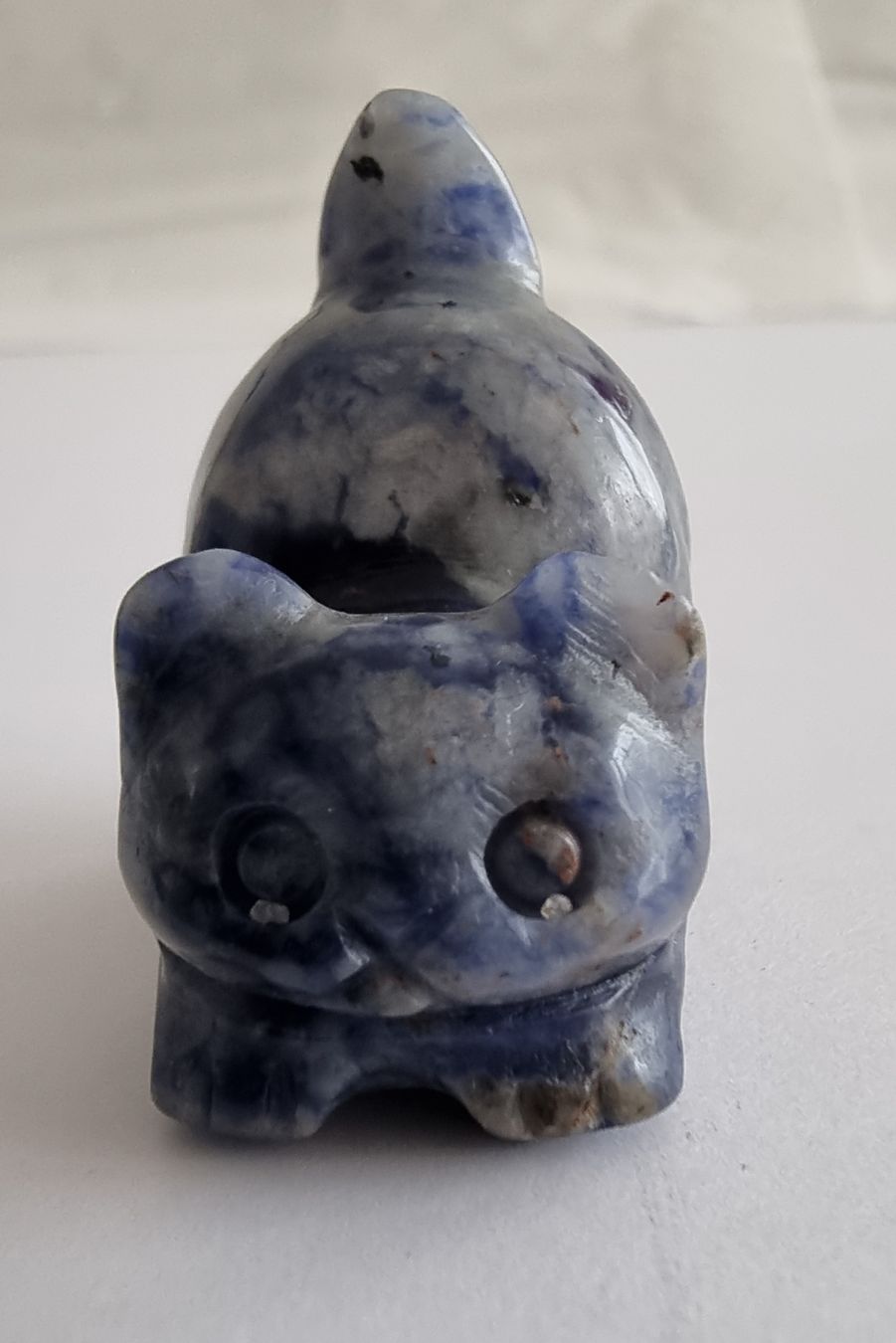 Statuette: Sodalit Katze Statue / Figur – Nuovo e nell'imballaggio originale da Menziken venduto da Mirager