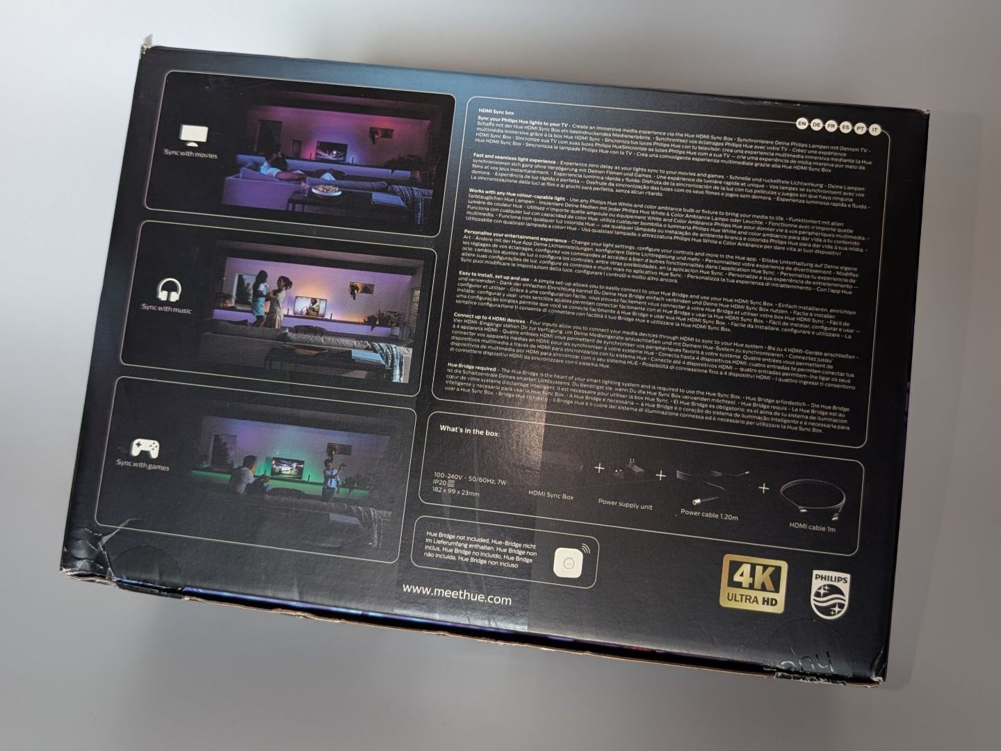 Philips Lampade: NEU! Philips HUE Sync Box - OVP – Nuovo (secondo la descrizione) da Ostermundigen venduto da TradeLab 1