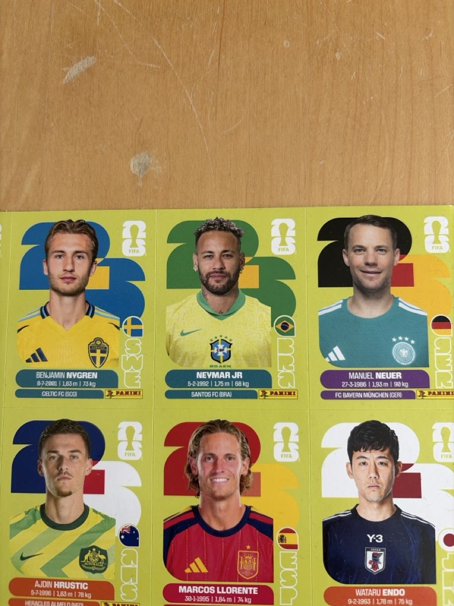 Panini Sammelbilder & Trading cards: Panini WM 2022 Sticker Kollektion Einzelkarten Exstrasticker – Neu (gemäss Beschreibung) aus St. Gallen von tiz_8pqz 7