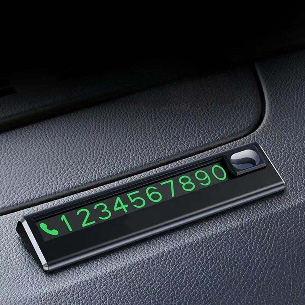 Tutti i ricambio: Telefonnummer Schild fürs Auto – Nuovo e nell'imballaggio originale da Uster venduto da -FPS-