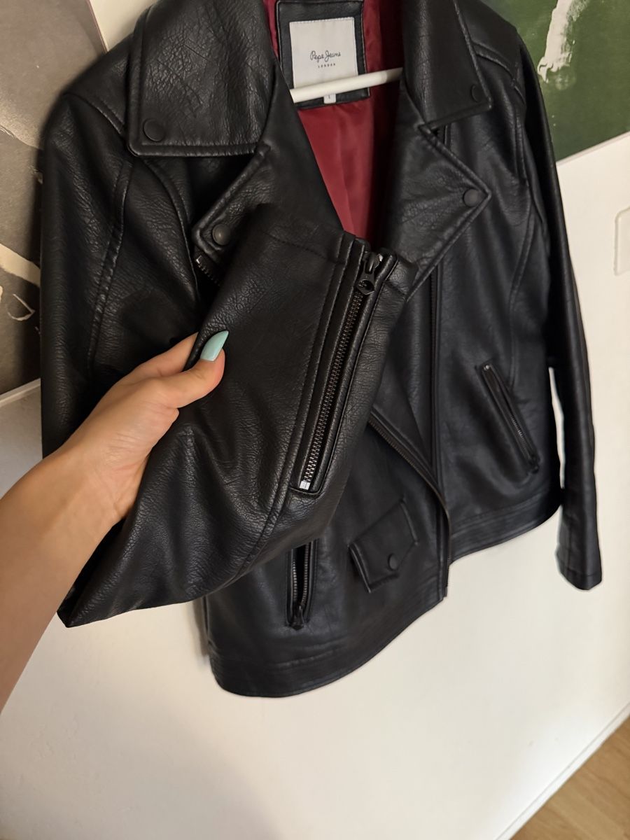 Pepe Jeans Vestes: Leather jacket pepe jeans leather jacket M leather jacket L – Neuf (Voir description) à Biel/Bienne par Retrolover 2