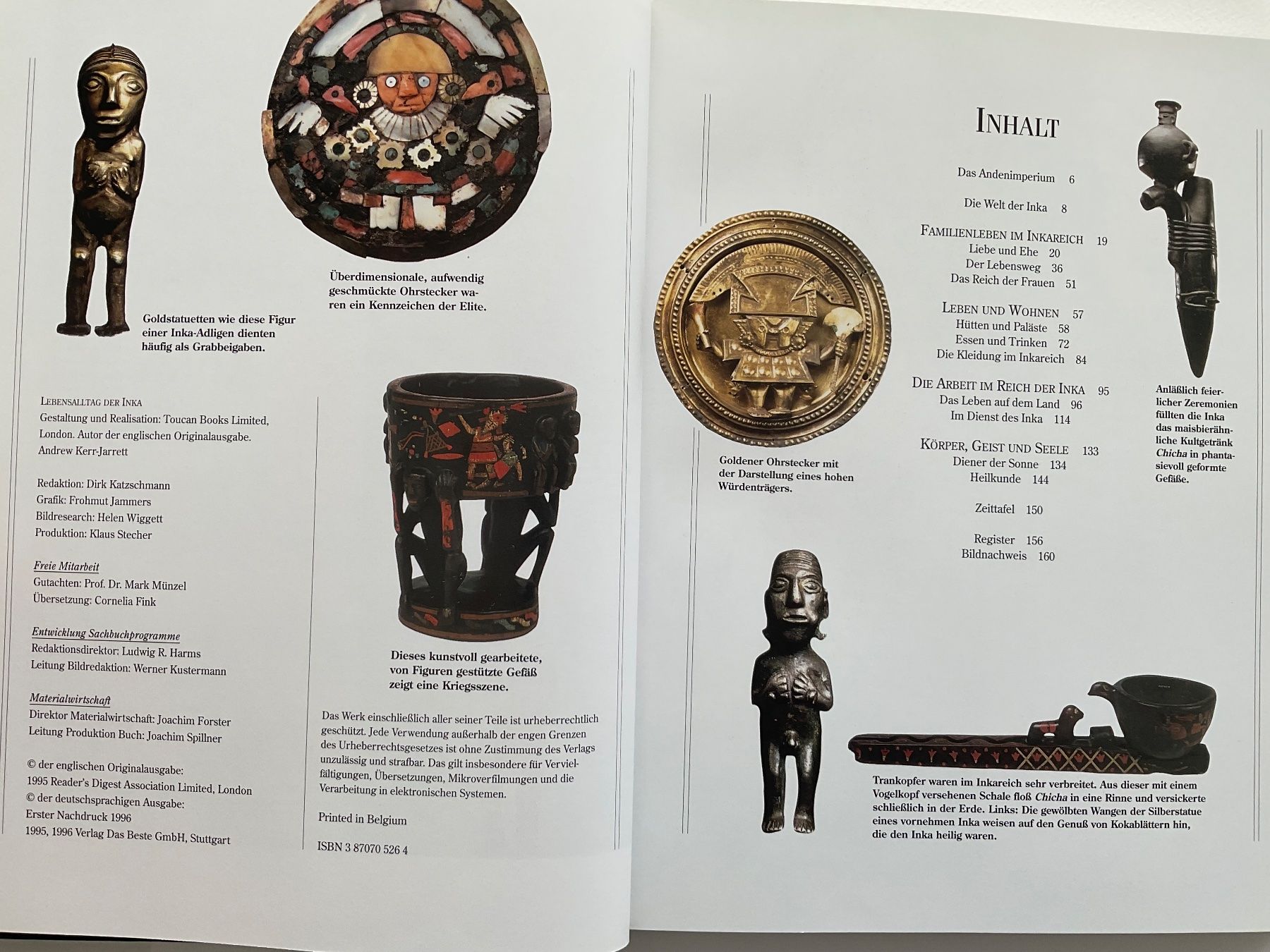 Libri: Lebensalltag der Inka – Nuovo (secondo la descrizione) da Meggen venduto da BookRevivals 3
