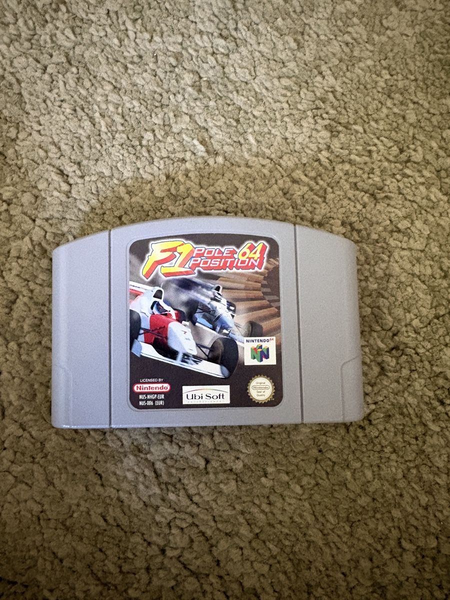 Nintendo Console: F1 PolePosition für Nintendo 64 – Usato da Bern venduto da Janina.Leandra