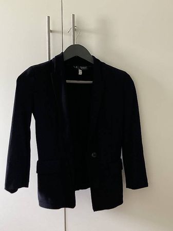 Eleganter schwarzer Blazer AJ Armani Jeans Gr. M/38
