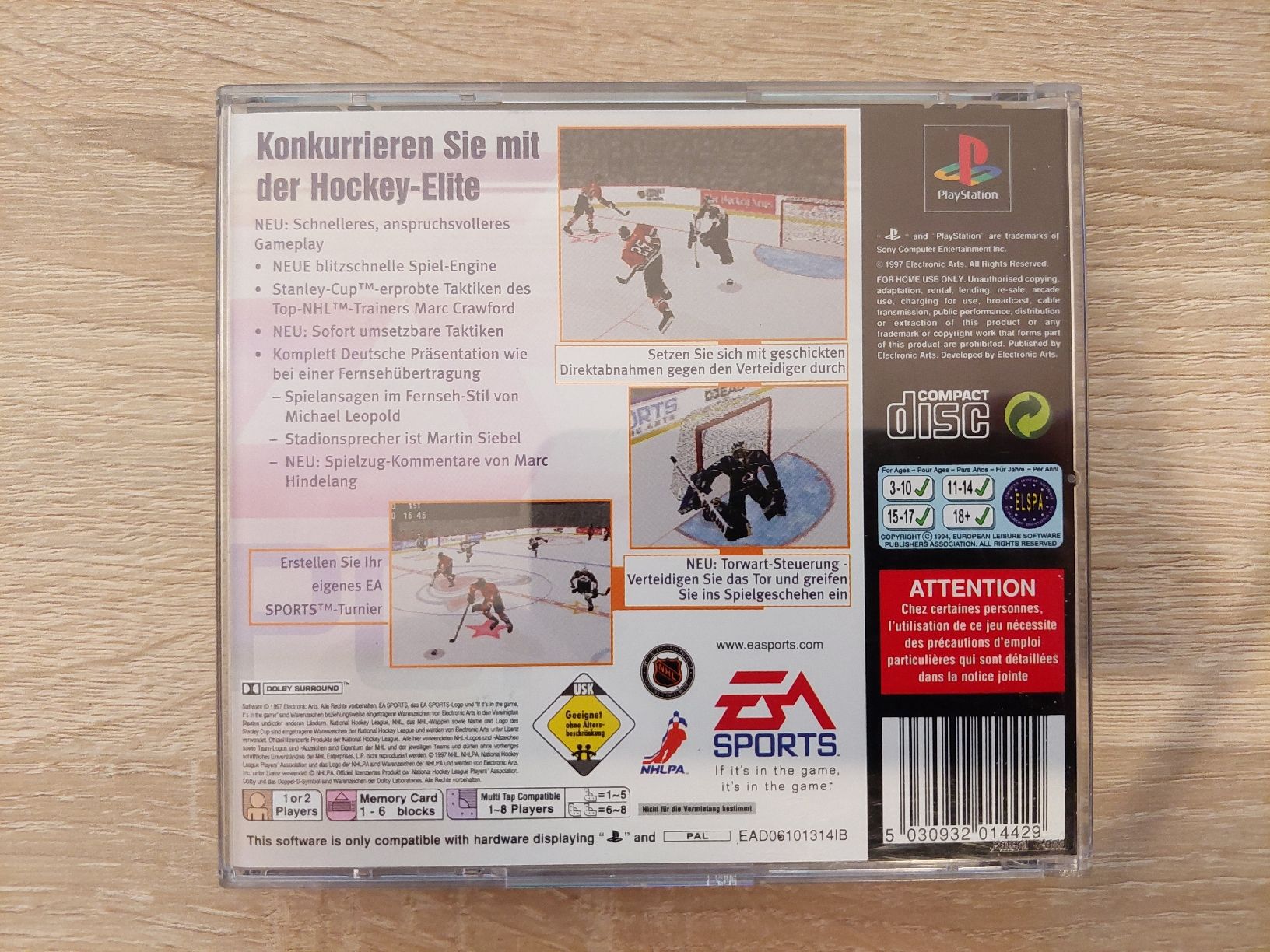 Sony Jeux: NHL 98 Playstation 1 – D'occasion à Stansstad par Mazzane 2