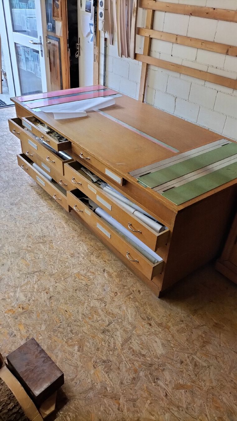 Armadi: Vintage Planschrank – Usato da Geuensee venduto da Jalbi51