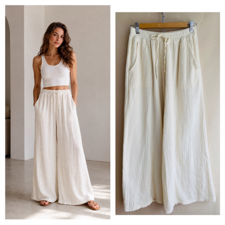 Neu Musselin Hose Gr.36/38 NP 159 Fr