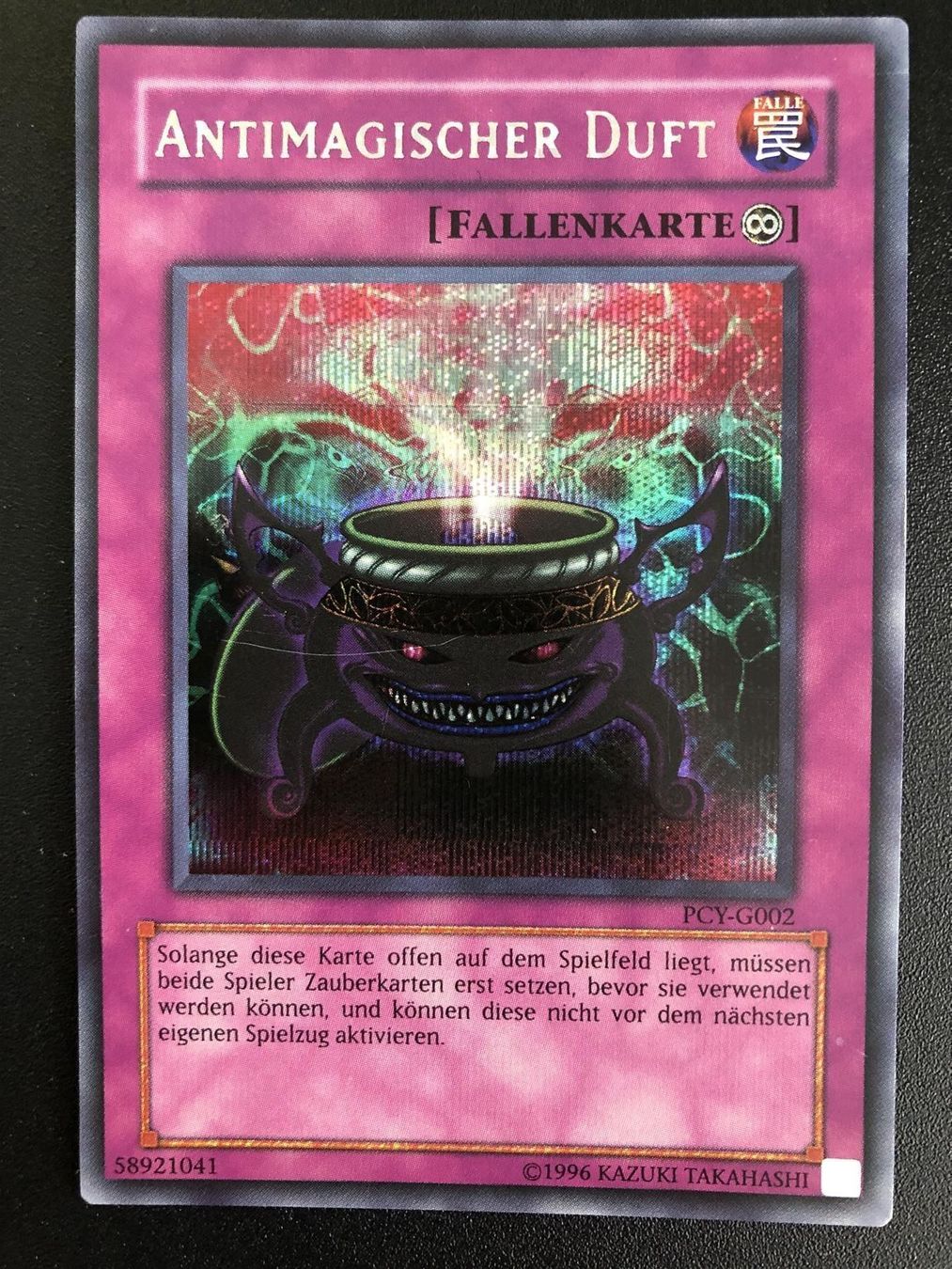Yugioh Carte collezionabili: Yu-gi-oh Antimagischer Duft – Nuovo (secondo la descrizione) da Windisch venduto da sevenless91