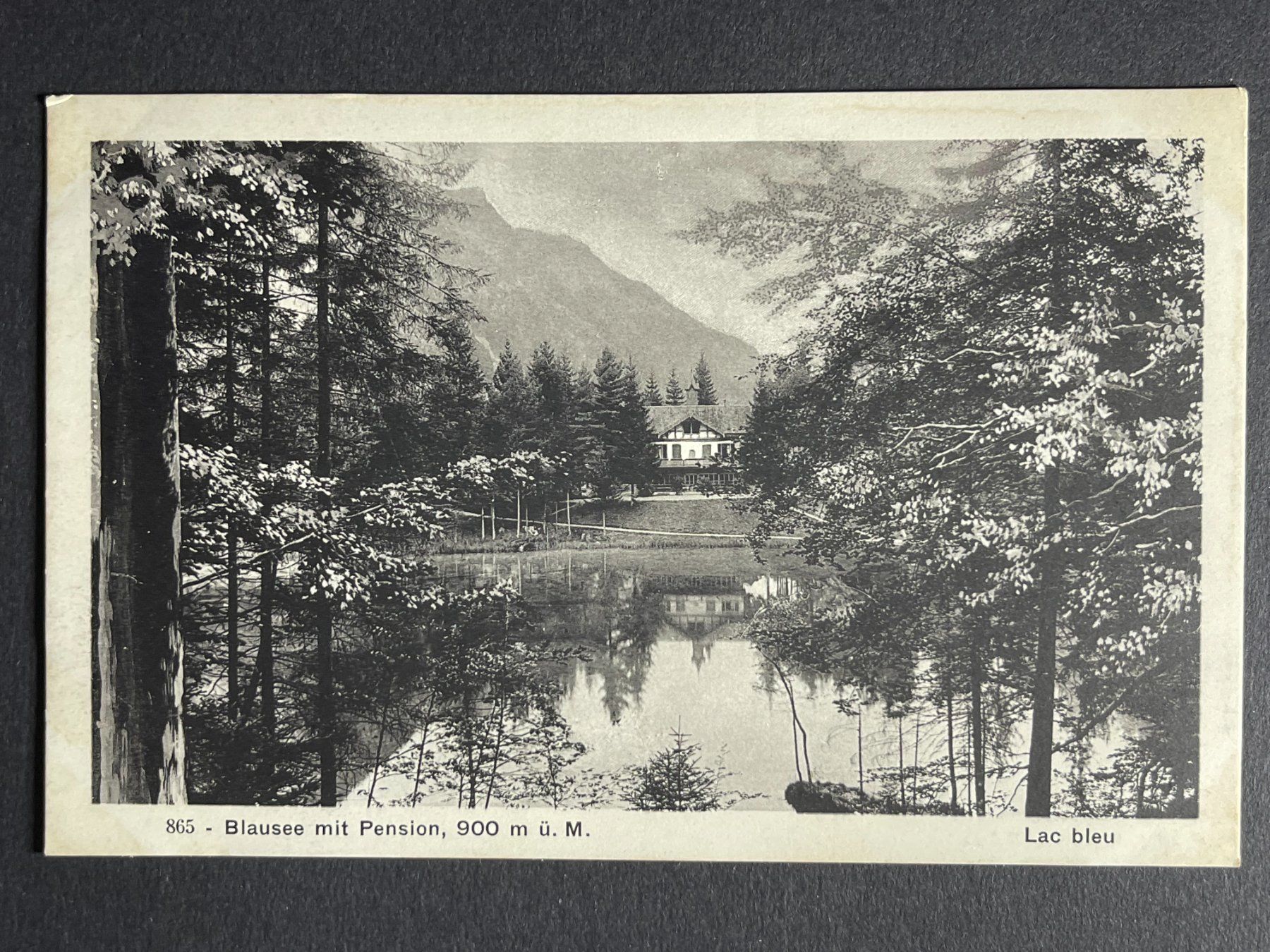 Cartoline postali: Blausee mit Pension – Usato da Steg VS venduto da _vinci_